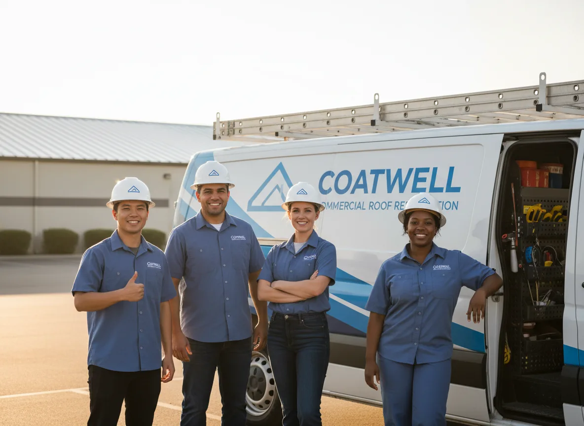 Commercial roof coating company in Portland, IN